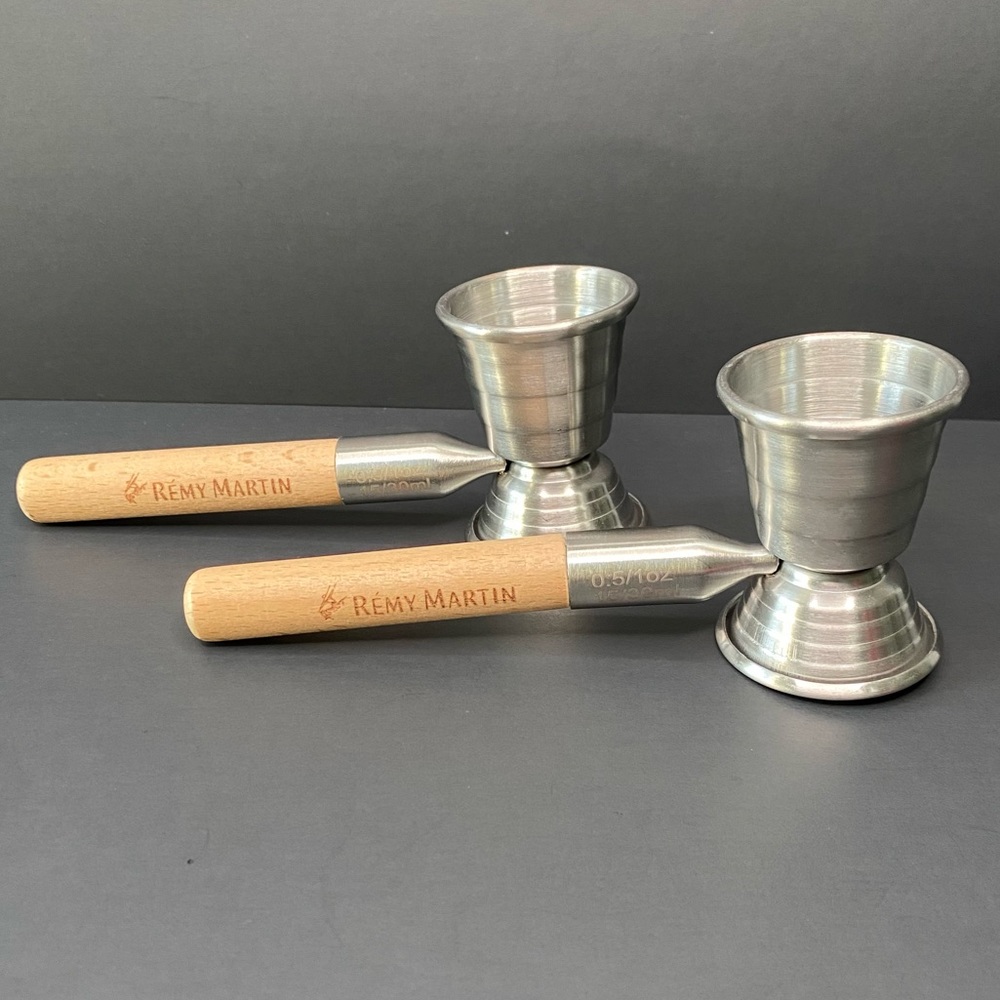 2 New Remy Martin Limited Edition Double Sided Peg Jig Measurement 15/30ml Bar